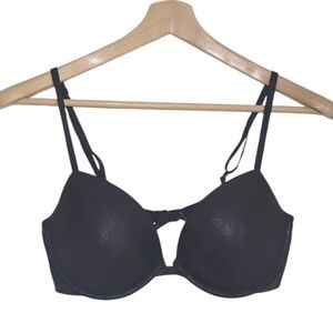 NWOT | Victoria's Secret | Very Sexy Padded Plunge Black Sparkle Bra